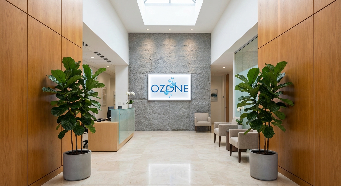 Paras Ozone Therapy Center Entrance - Modern Healthcare Facility in Surat